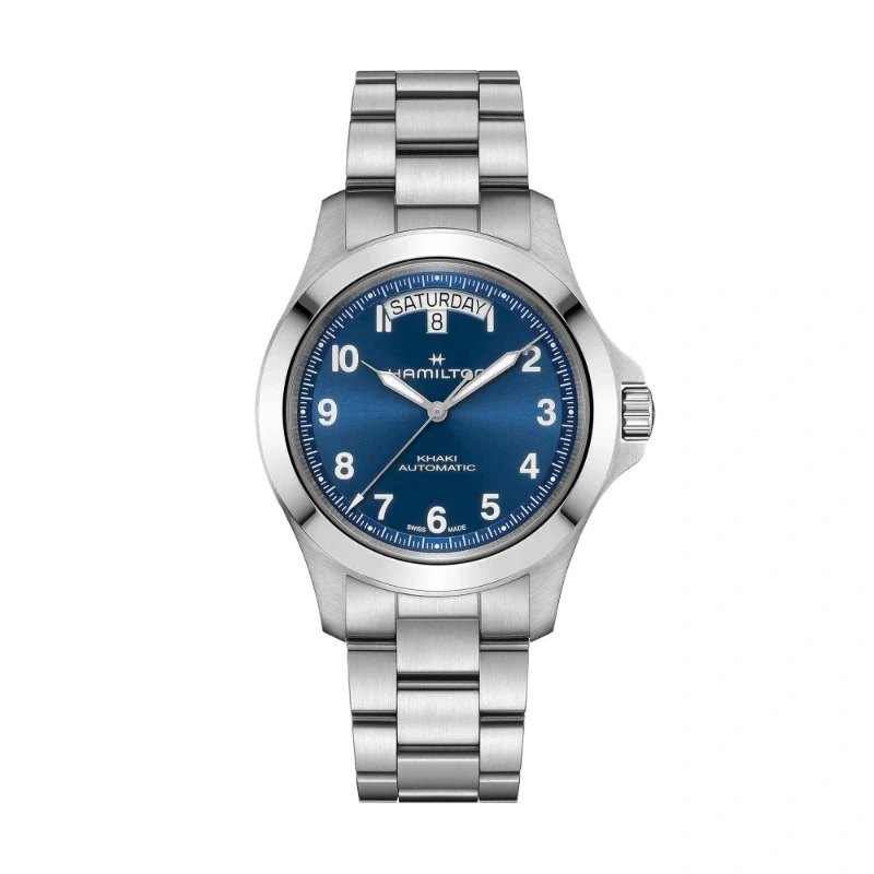 Hamilton Khaki Field King Auto Blue Dial Watch H64475140